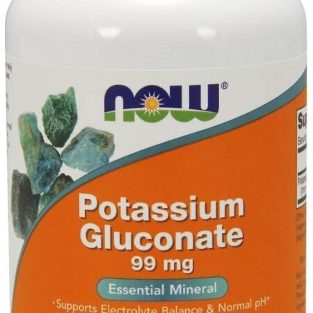 Flacon de supplément en potassium, 250 comprimés, végétarien.