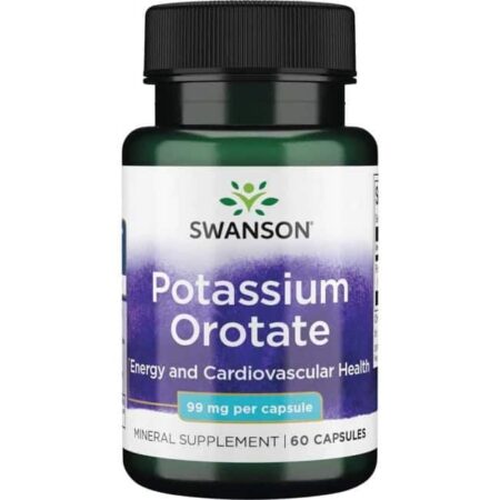 Potassium Orotate, complément alimentaire, santé cardiovasculaire.