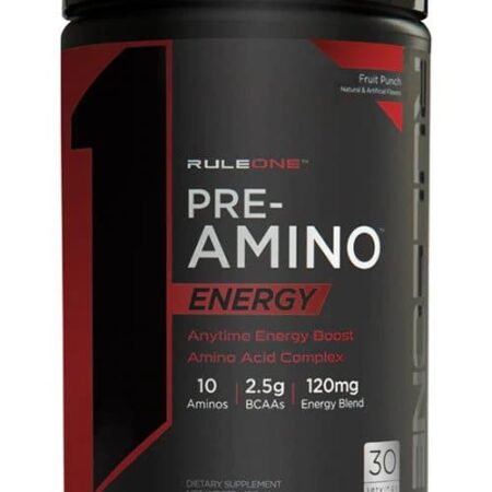 Pre-Amino Energy, Fruit Punch - 252 grams