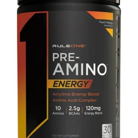 Pre-Amino Energy, Peach Mango - 252 grams