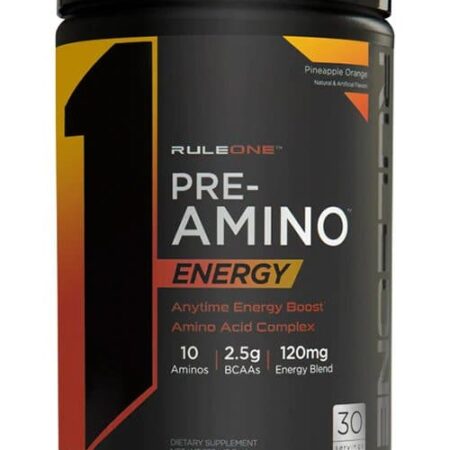 Pre-Amino Energy, Pineapple Orange - 252 grams