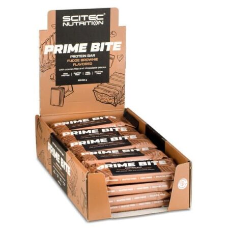 Prime Bite Protein Bar, Fudge Brownie - 20 x 50g