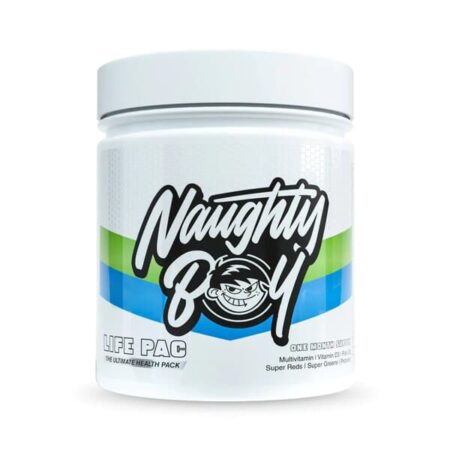 Pot de compléments alimentaires multivitamines Naughty Boy.