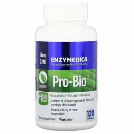 Complément alimentaire probiotique Enzymedica Pro-Bio.