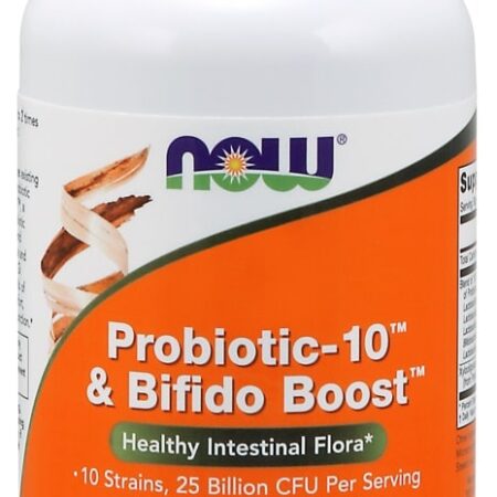 Flacon de probiotiques et prébiotiques, complément alimentaire végétalien.
