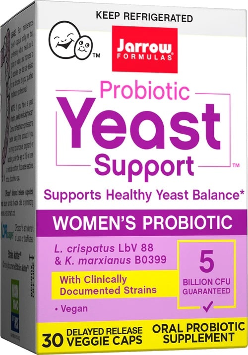 Probiotiques pour femmes, soutien de la levure.