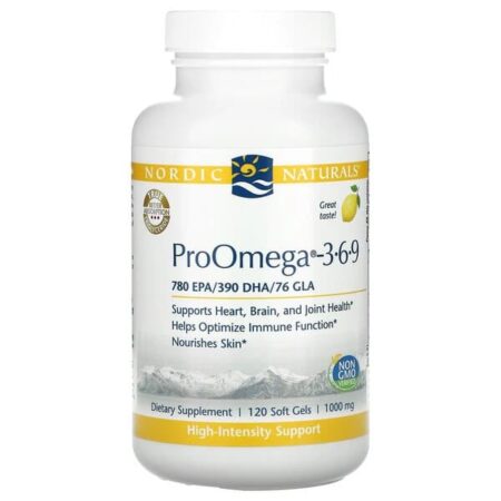 ProOmega 3-6-9, Lemon - 120 softgels