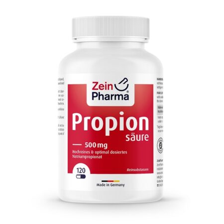 Flacon de propionate de sodium Zein Pharma, 500 mg.