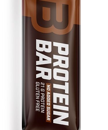 Barre protéinée chocolat BioTechUSA sans gluten