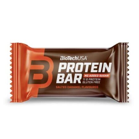 Barre protéinée caramel salé sans gluten
