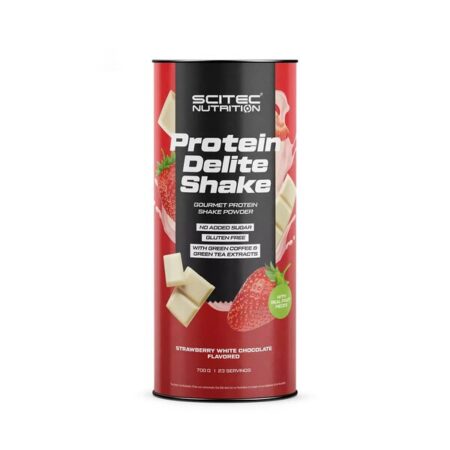 Protein Delite Shake, Strawberry White Chocolate - 700 grams