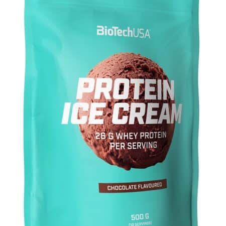Paquet de glace protéinée chocolat BioTechUSA.