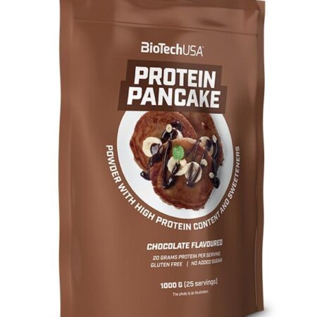 Sachet pancake protéiné BioTechUSA, saveur chocolat.