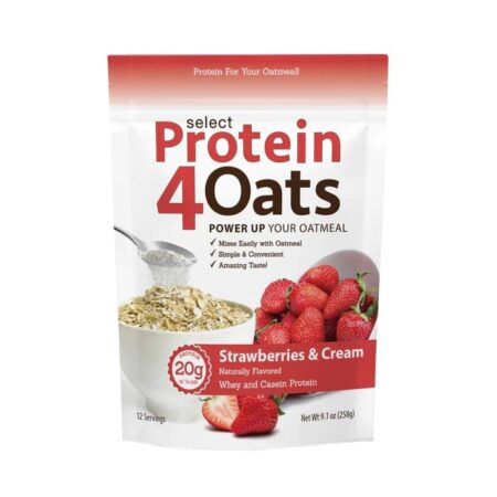 Protein4Oats, Strawberries & Cream - 258 grams