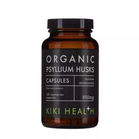 Flacon capsules psyllium bio, complément alimentaire, 120 unités.