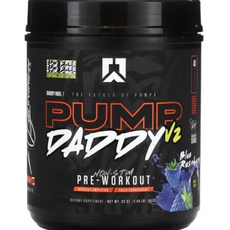 Pump Daddy V2, Blue Raspberry - 652 grams