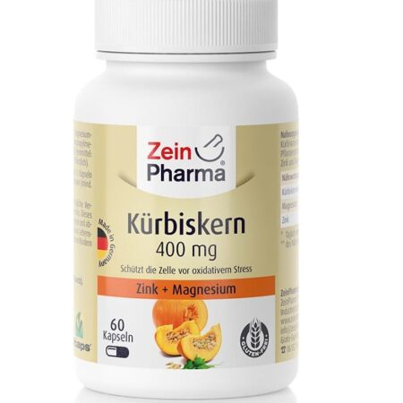 Complément de graines de courge, zinc et magnésium.