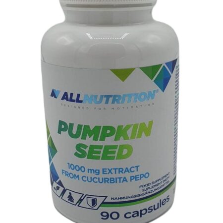 Bouteille capsules graines de citrouille AllNutrition 90.
