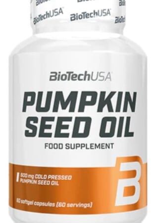 Supplément d'huile de graines de citrouille.