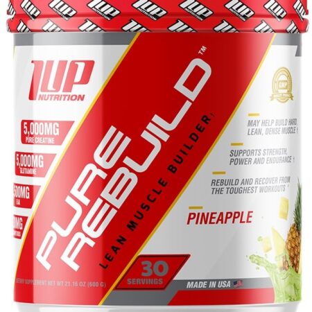 Pot de complément alimentaire Pure Rebuild ananas.