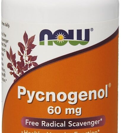Flacon de Pycnogenol, complément alimentaire, 60 mg.