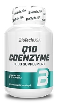 Pot de complément alimentaire Coenzyme Q10.