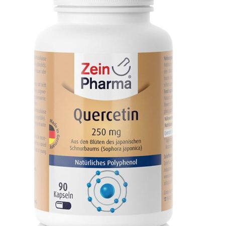 Pot de Quercétine 250mg, Zein Pharma, 90 capsules.