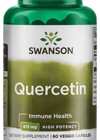 Flacon Swanson Quercetin, complément alimentaire.