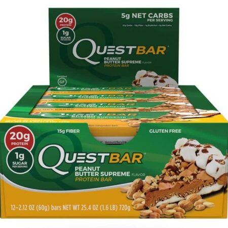 Quest Bar, Peanut Butter Supreme - 12 bars