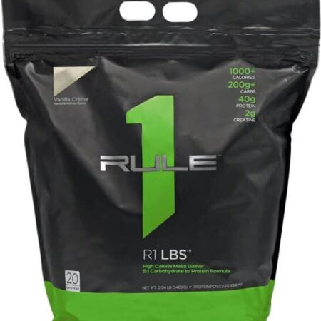 Sachet gain de masse R1 LBS vanille.