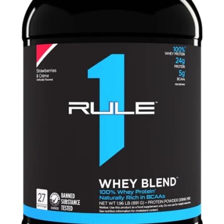 R1 Whey Blend, Strawberries & Creme (EAN 196671004925) - 891 grams