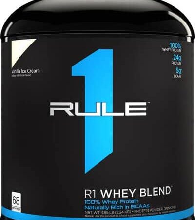 R1 Whey Blend, Vanilla Ice Cream - 2240 grams
