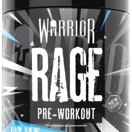 Pot de complément pré-entraînement Warrior Rage.