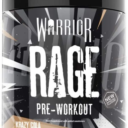Pot de complément pré-entraînement Warrior Rage.