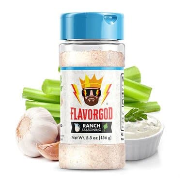 Épices Ranch FlavorGod avec céleri et ail.