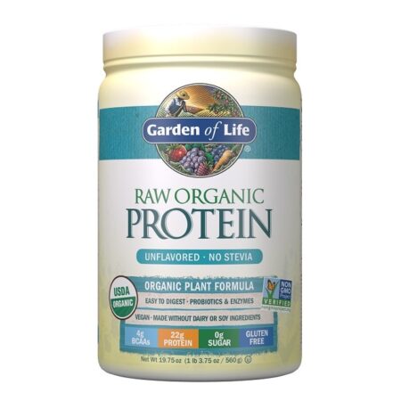 RAW Organic Protein, Unflavored - 568 grams