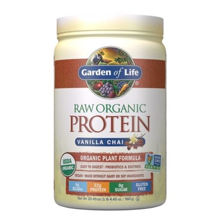 Protéine biologique vanille chai Garden of Life