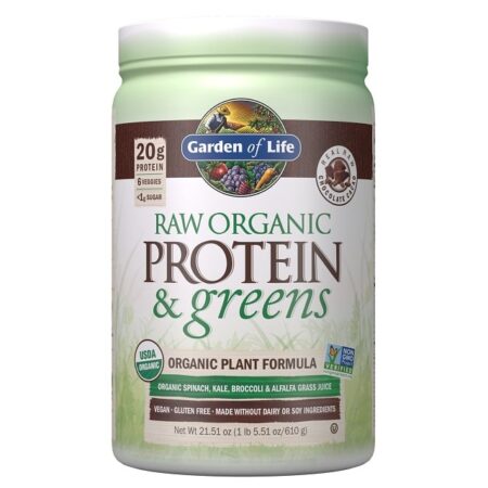 Pot de protéine bio et végétale, Garden of Life.