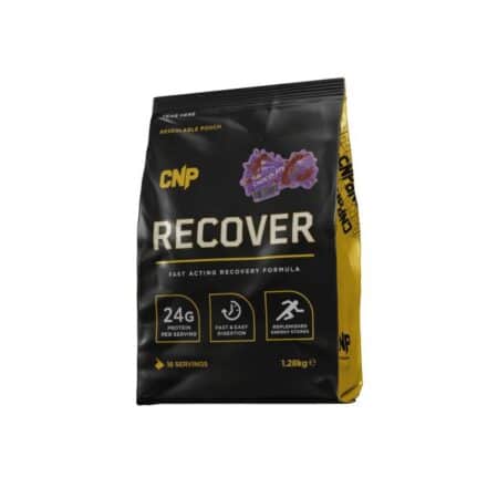 Sachet de poudre protéinée CNP Recover, récupération rapide.