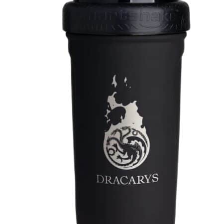 Gourde noire Game of Thrones, inscription "Dracarys".