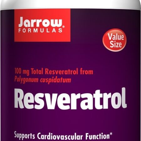 Complément alimentaire Resveratrol, 120 gélules végétales.