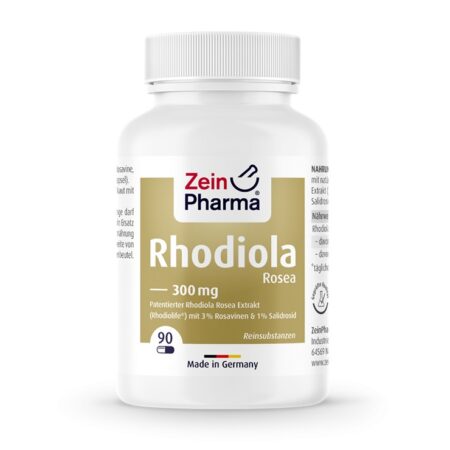 Pot de complément Rhodiola Rosea 300 mg.
