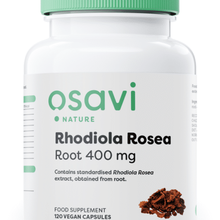 Complément alimentaire Rhodiola Rosea vegan, 400 mg.