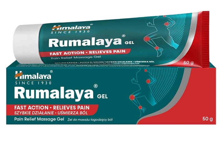 Gel Rumalaya Himalaya, soulagement de la douleur, 50g.