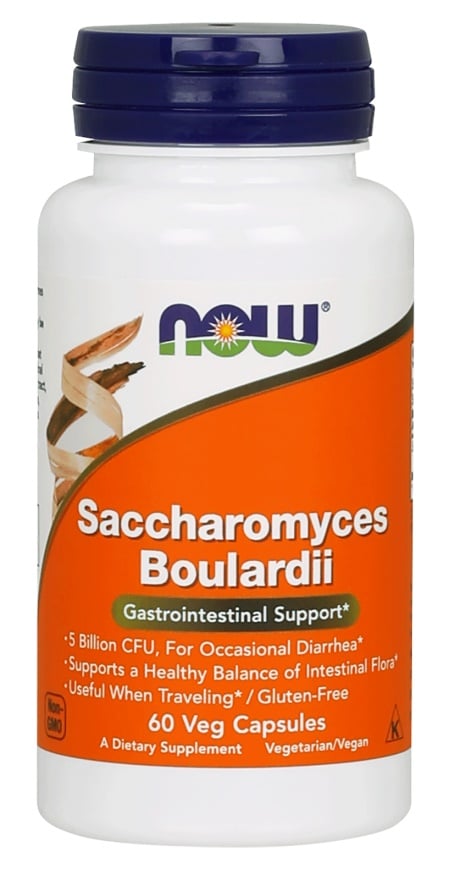 Complément alimentaire Saccharomyces Boulardii, 60 gélules végétales.