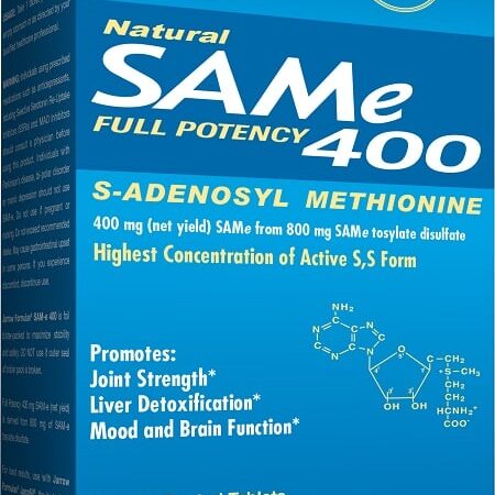 Complément alimentaire SAMe 400, articulations et humeur.