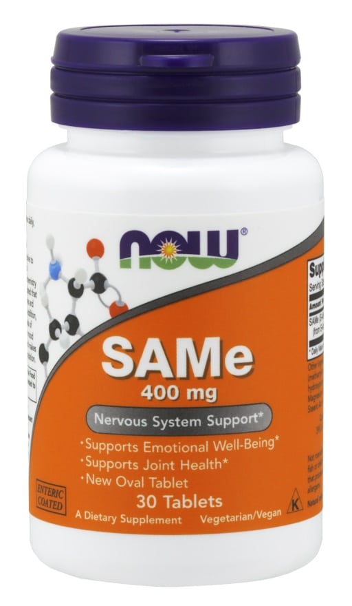Complément alimentaire SAMe 400 mg, bien-être émotionnel.