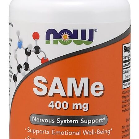 Complément alimentaire SAMe 400 mg, 60 comprimés.
