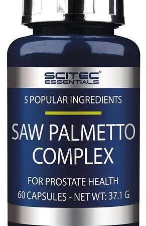 Flacon de complément alimentaire Saw Palmetto pour la prostate