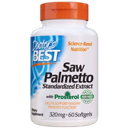 Complément alimentaire Saw Palmetto Doctor's Best.
